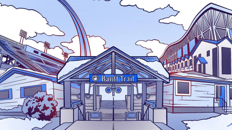 The battle of Banff Trail