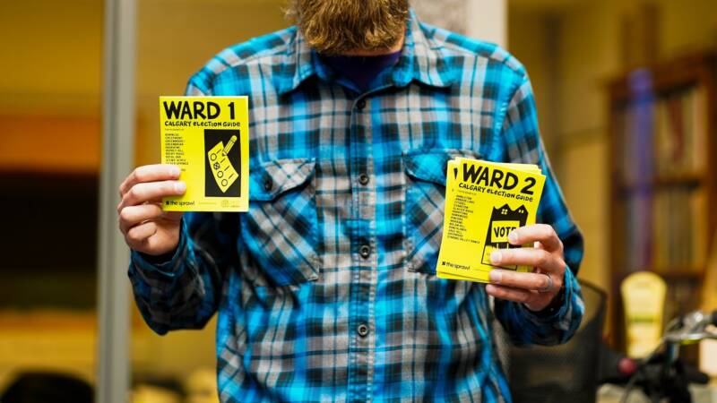 A new zine series for Calgary's 2025 election
