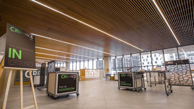 Welcome to our pop up newsroom!