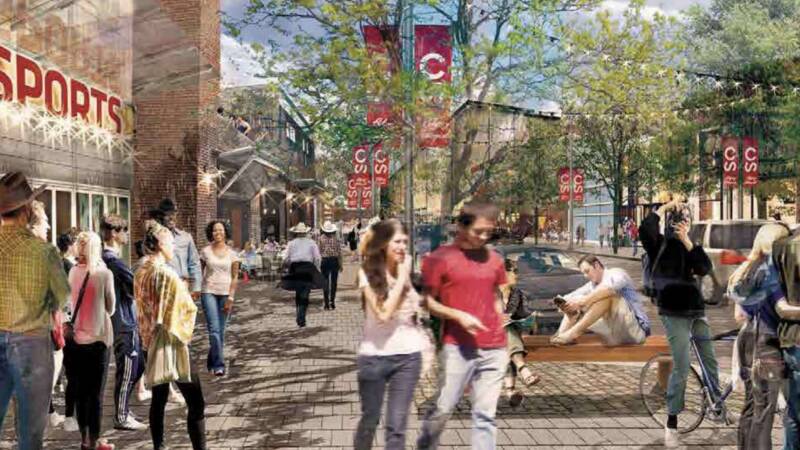 In Calgary, the arena sales job is on