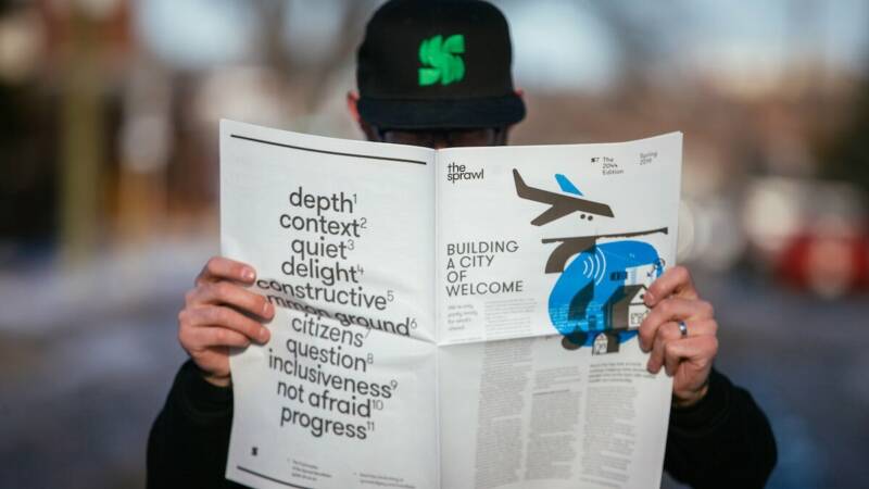 Extra! Extra! Get your Sprawl newspaper