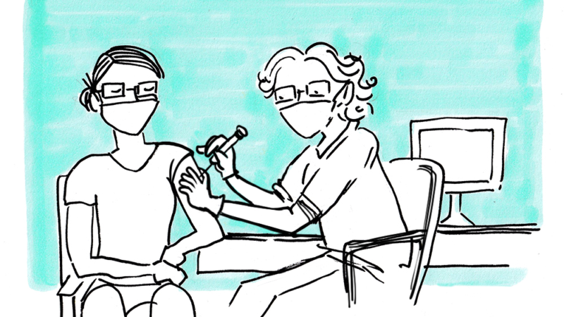 Sketches from the immunization clinic