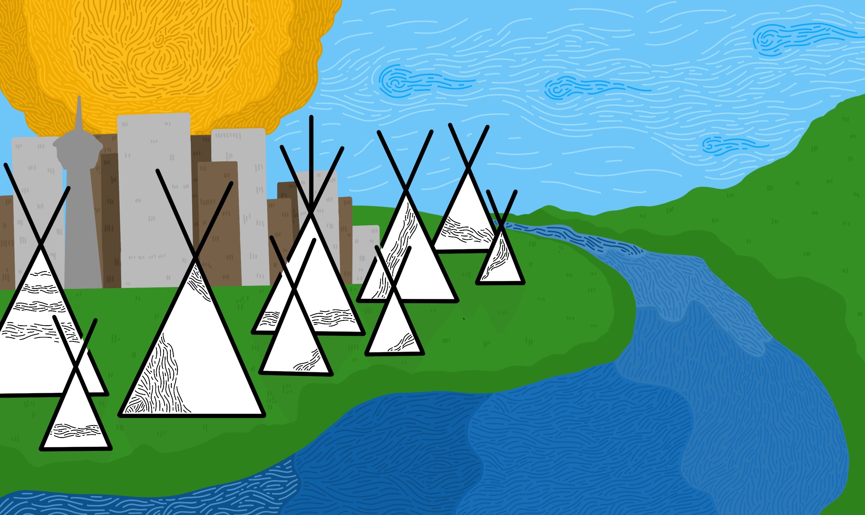 The confluence As long as the rivers flow The Sprawl